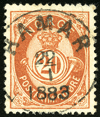 gamle norske frimerker