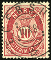 norsk posthornfrimerke