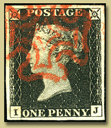 one penny black