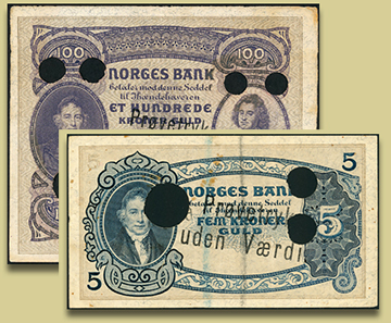norske sedler