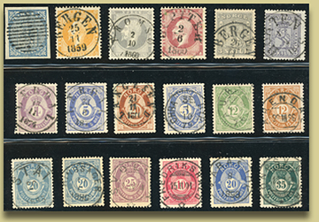 norsk frimerkesamling