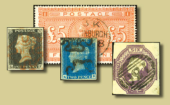 engelske frimerker