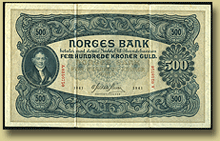 500 kr seddel 1941