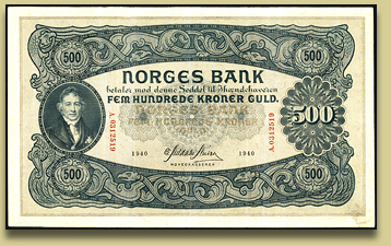 500 kroners seddel